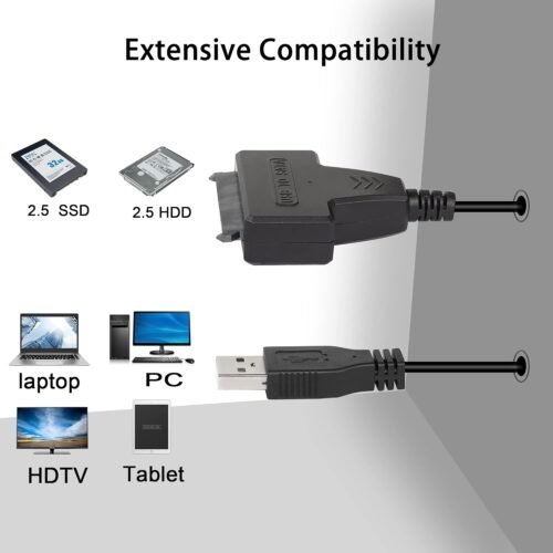 SATA to USB 2.0 Adapter Cable