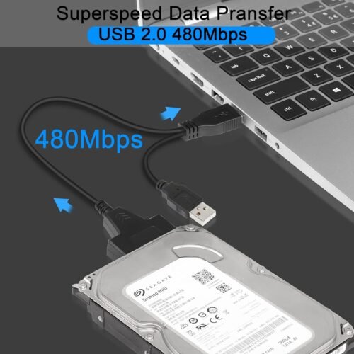 SATA to USB 2.0 Adapter Cable