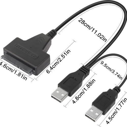 SATA to USB 2.0 Adapter Cable
