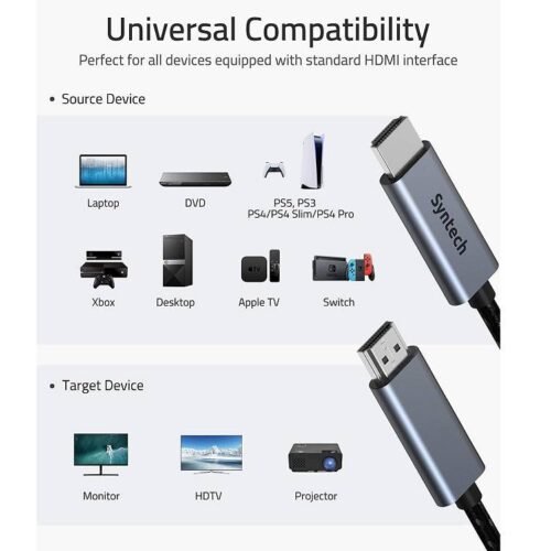 Syntech 4K HDMI Cable 1.8m