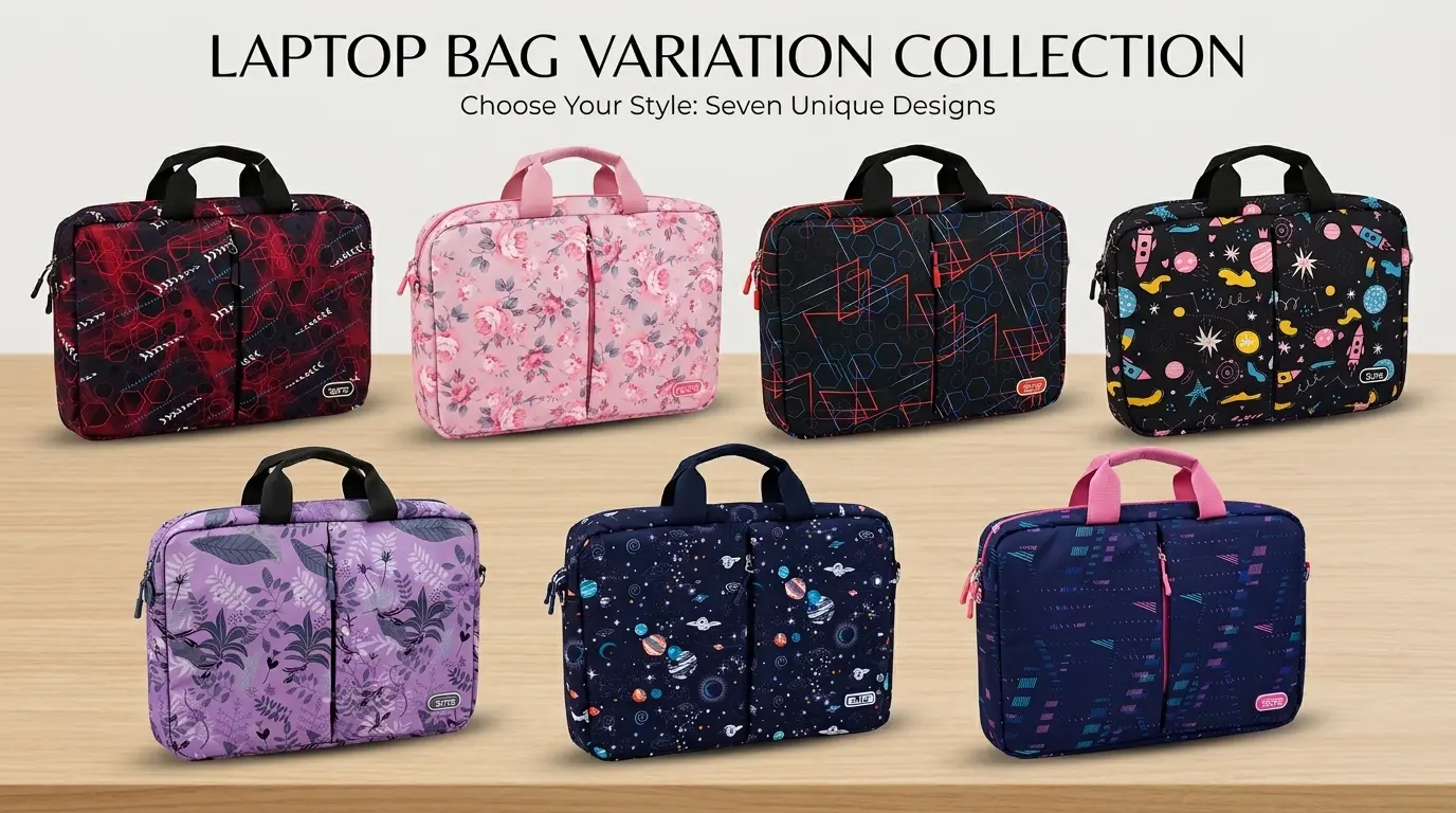 ELITE GS124 Soft Colorful HandBag/Laptop Bag شنطة لابتوب فاخرة مبطنة من الداخل مع حزام مبطن للحمل و جيوب جانبية بألوان متعدده 25 اشتري شنطة لابتوب 15.6 بوصة ELITE GS124 Soft Colorful مبطنة، حزام كتف مريح، وجيوب تنظيمية. تصميم عصري وألوان حيوية ومميزات تناسب الشغل والجامعة في مصر!