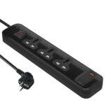 iLock 5109 Power Strip with 3 Outlets 2 USB Ports USB-C USB-A Fast Charging 2M مشترك كهرباء