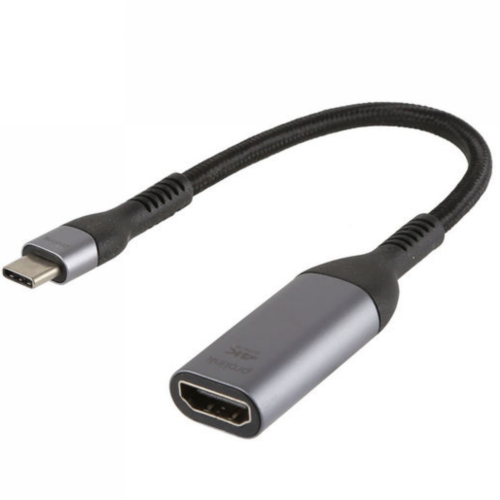 The Prolink USB-C to HDMI adapter (common models include PF500 series and DH-3001) is a high-performance converter designed to bridge modern laptops, smartphones, and tablets to external monitors or TVs.