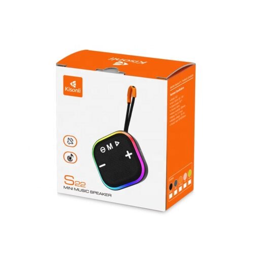 Kisonli S22 Mini Bluetooth Speaker HIFI Portable