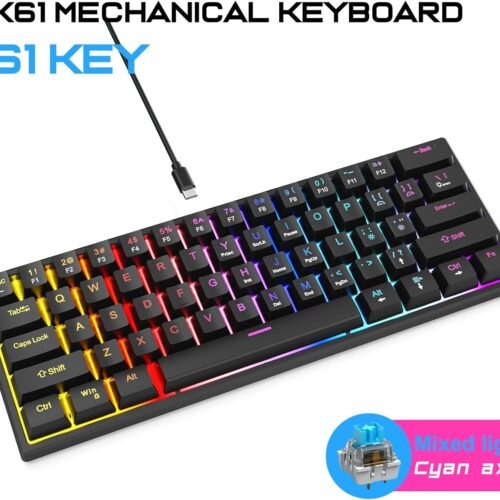 GIGAMAX GM800 Mechanical Gaming Keyboard - Blue Switch