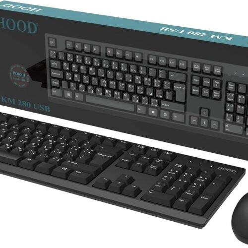 HOOD - KM 280 USB Keyboard & Mouse