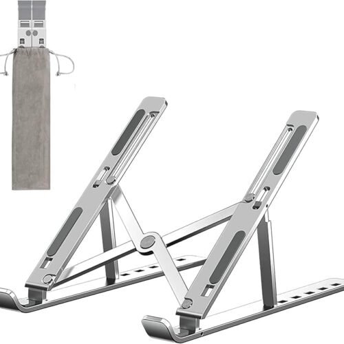 foldable portable aluminium laptop stand