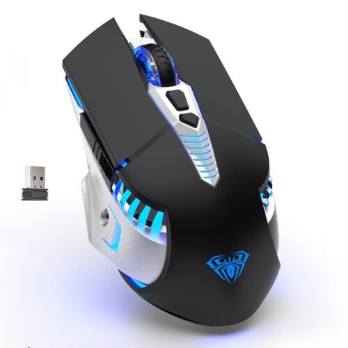 The AULA SC200 is a versatile tri-mode gaming mouse designed for high-performance flexibility. It features a unique "domineering" aesthetic with plated wings and multi-device connectivity, making it suitable for both intense gaming and professional multitasking.
