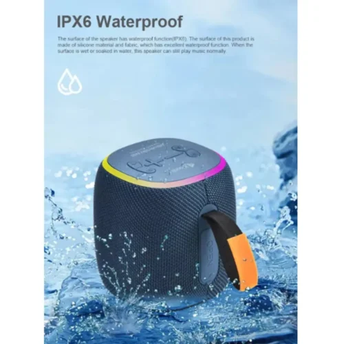 Kisonli – Q1 Plus RGB Bluetooth Speaker