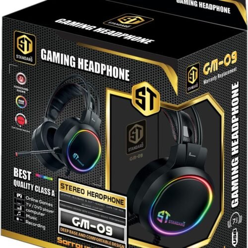 ST Standard GM09 USB Wired RGB Gaming Stereo Headset