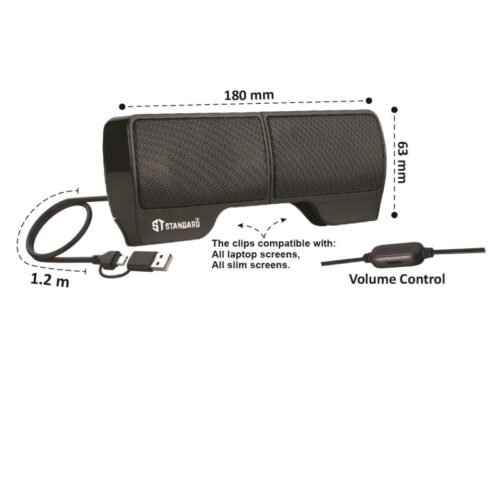 St-Standard Speaker USB And Type C Sonic-X سماعة مكتبية