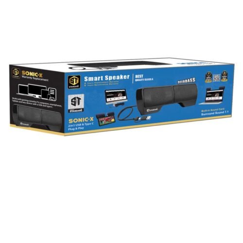 St-Standard Speaker USB And Type C Sonic-X سماعة مكتبية