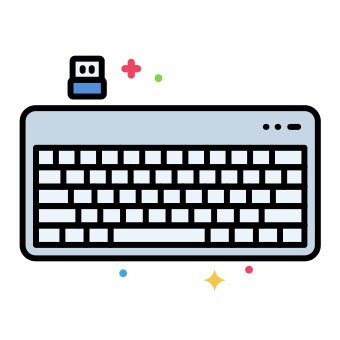 كيبوردات ويرليس