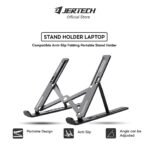 Stand laptop metal – JERTECH – Black