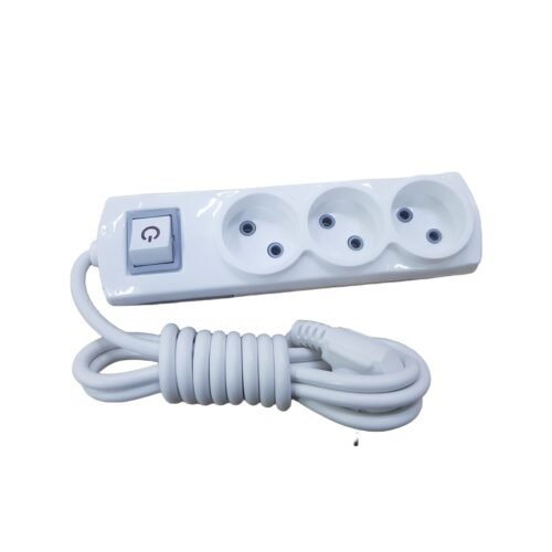 The Walsan 3-Outlet Power Strip is a heavy-duty electrical solution designed for both home and professional environments. Engineered for high-performance safety, this extension provides a reliable way to power multiple high-wattage devices simultaneously.