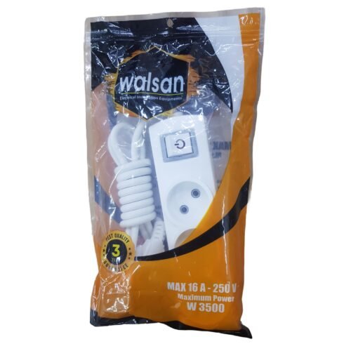 Turkish 3 Points 2 Meters Power Strip Walsan