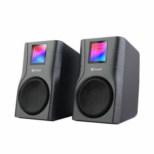 kisonli X-33 RGB USB Speakers BOX MOBILE COMPUTER PC SOUND BOX