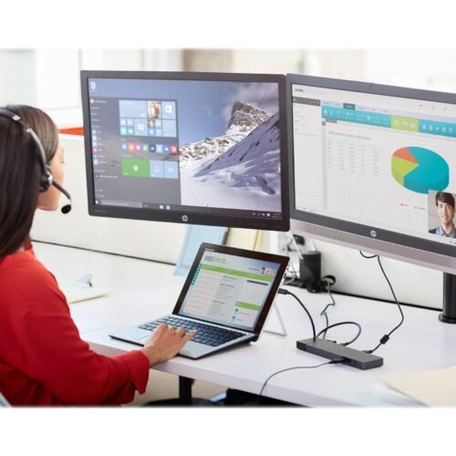 HP EliteDisplay E232 MONITOR FHD IPS Technology LED backlight-HDMI