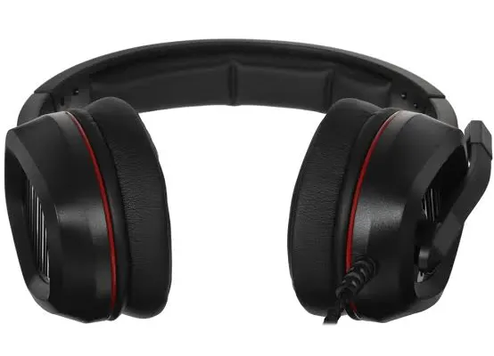 DEXP H-353 Storm Pro V2 USB Wired RGB Gaming Headset هيدفون جيمينج إحترافي مريح بمايك مدمج 7 DEXP H-353 Storm Pro V2 بمصر. هيدفون جيمينج USB مع صوت محيطي 7.1، درايفر 50mm، إضاءة RGB، ومايك عازل للضوضاء بأفضل سعر من KCS Store.