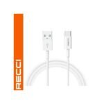كابل Recci RTC-P05C بقوة 66 وات – USB to Type-C | طول 1.5 متر للشحن السريع