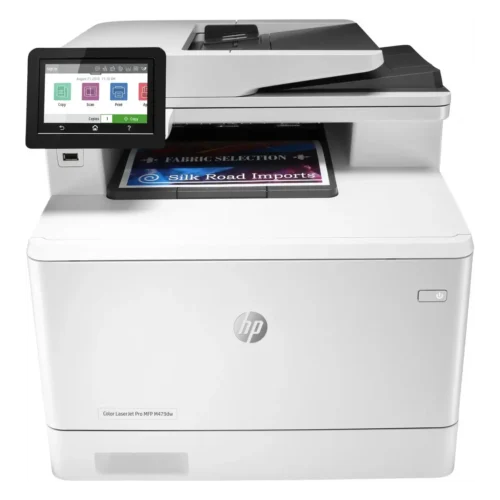 احصل على طابعة HP LaserJet Pro MFP M479dw استيراد بحالة الزيرو. أداء احترافي، طباعة ألوان سريعة، وتوفير في التكلفة. اطلبها الآن من KCS Store.