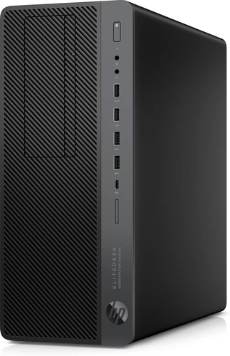 HP ProDesk 800 G4 Tower Core i5-8500/ RAM 8G/ SSD 128G/ HDD 500G/ 500W جهاز كمبيوتر مكتبي استيراد
