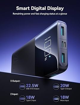 Power Bank JOYROOM - 10000mAh - QP191 - 22.5W باور بانك