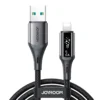 اشتري كابل لايتنينج آيفون Joyroom S-A60 Lightning بقوة 3A وطول 1.2 متر في مصر. كابل شحن سريع ونقل بيانات متين ومقاوم للقطع بأفضل سعر لأجهزة Apple.