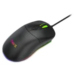 Point PT-210 USB Wired RGB Gaming Mouse 3600Dpi LED Lighting – Black ماوس جيمينج بوينت