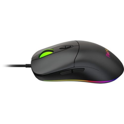 Point PT-210 USB Wired RGB Gaming Mouse 3600Dpi  LED Lighting - Black ماوس جيمينج بوينت