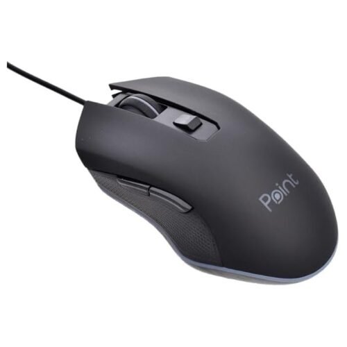 اشتري ماوس جيمنج بوينت Point PT-212 RGB السلكي. تصميم مريح بـ 6 أزرار، مستشعر بصري دقيق، وإضاءة رينبو مميزة للجيمرز بأفضل سعر في مصر.