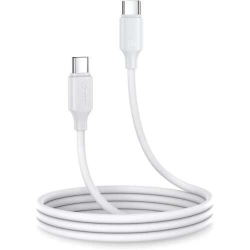 Joyroom JR-S-CC060A9 60WFast Charging Cable Type-C to Type-C PD 3.0 1m كابل شحن تايب سي ٦٠ واط