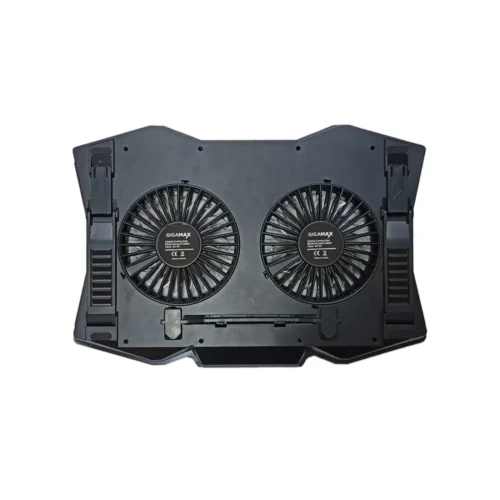Gigamax GM20, 2 Fans Laptop Cooler قاعدة تبريد