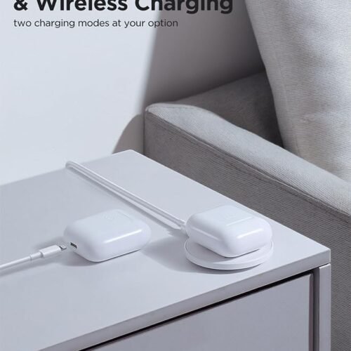 Joyroom JR-T03S Plus TWS Wireless Earbuds Bluetooth 5.2 In-Ear with Charging Case - White ايربودز جويروم