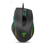 T-DAGGER TGM208 COLONEL RGB Gaming Mouse | 6,400 DPI Optical Sensor | 6 Programmable Buttons ماوس جيمينج سلكي