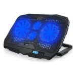 LapTop Cooling Pad 4 Silent Fans Gigamax S18 PLUS قاعدة تبريد لاب توب