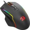 اشترِ ماوس Redragon Ardal M615 RGB السلكي بأفضل سعر في مصر. ماوس جيمنج بدقة 8000 DPI، و8 أزرار قابلة للبرمجة، وتصميم مريح للألعاب الطويلة دون تعب.