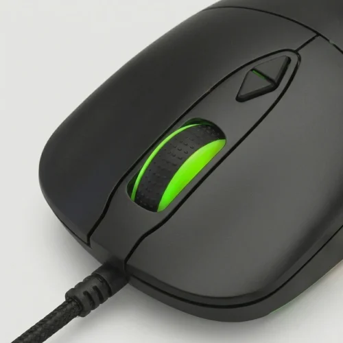 Point PT-210 USB Wired RGB Gaming Mouse 3600Dpi  LED Lighting - Black ماوس جيمينج بوينت