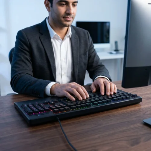 Keyboard and Mouse USB Wired Gaming SET EZRA AM27 Mouse & X5 Gaming Keyboard Combo كيبود و ماوس جيمينج X5/EZRA