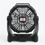 GIGAMAX GM-33 Portable Fan 4 Speed LED Light 3 levels 6000 mAh PowerBank باوربنك و إضاءة ليد و مروحة محمولة جيجاماكس