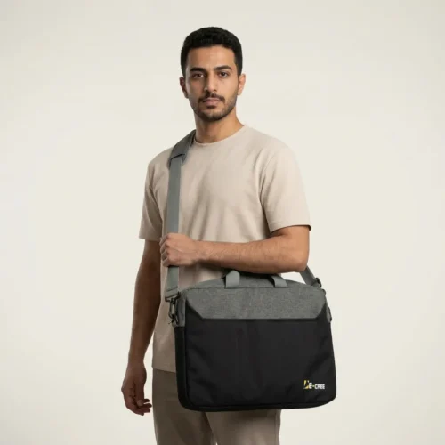 E-CASE 1710 Laptop HandBag Protective Laptop Shoulder Bag for 15.6 Inch Laptop شنطة لابتوب