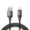 اشترِ كابل شحن ايفون JOYROOM S-A62 Lightning الأصلي بقوة 3A وطول 1.2 متر. يدعم الشحن السريع ونقل البيانات بأعلى متانة وأفضل سعر في مصر!
