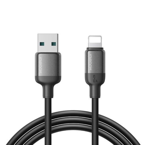 اشترِ كابل شحن ايفون JOYROOM S-A62 Lightning الأصلي بقوة 3A وطول 1.2 متر. يدعم الشحن السريع ونقل البيانات بأعلى متانة وأفضل سعر في مصر!