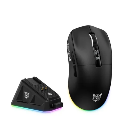 ONIKUMA DM07 Tri-Mode RGB Gaming Mouse - Black ماوس جيمنج