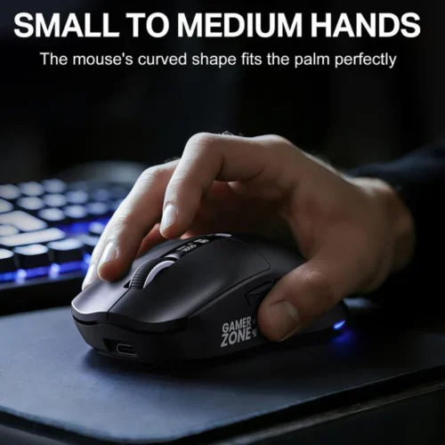 ONIKUMA DM07 Tri-Mode RGB Gaming Mouse - Black ماوس جيمنج