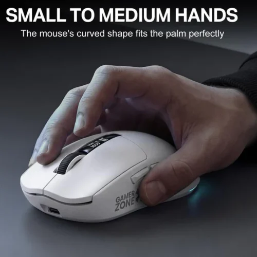 ONIKUMA DM07 Tri-Mode RGB Gaming Mouse White ماوس جيمنج