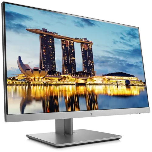 اشتري شاشة HP EliteDisplay E233 23-inch IPS استيراد الخارج فرملس بالكامل. دقة FHD وألوان ممتازة للمصممين والمبرمجين بأفضل سعر في مصر.