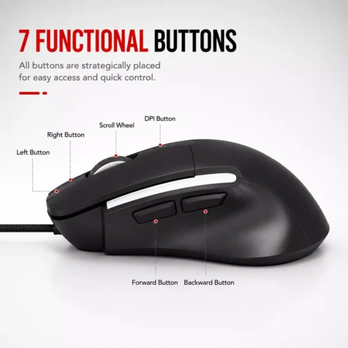 Gaming Mouse USB JEDEL CP102 ماوس جيمينج