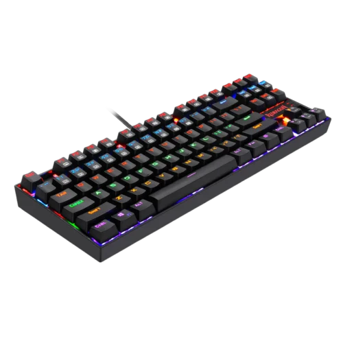 Redragon K552-KR Rainbow Gaming Mechanical Keyboard - Red Switch كيبورد جيمينج