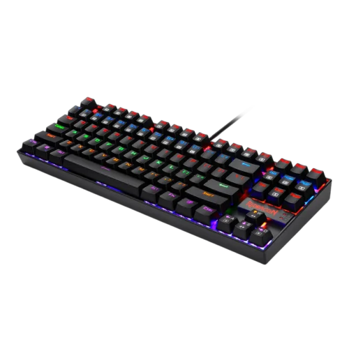 Redragon K552-KR Rainbow Gaming Mechanical Keyboard - Red Switch كيبورد جيمينج